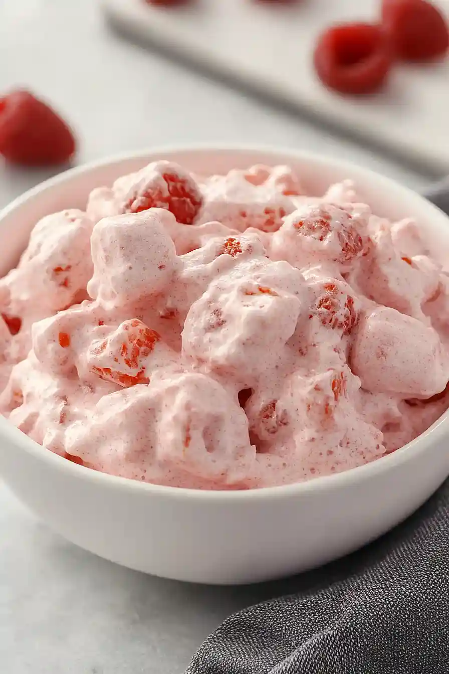 raspberry jello salad
