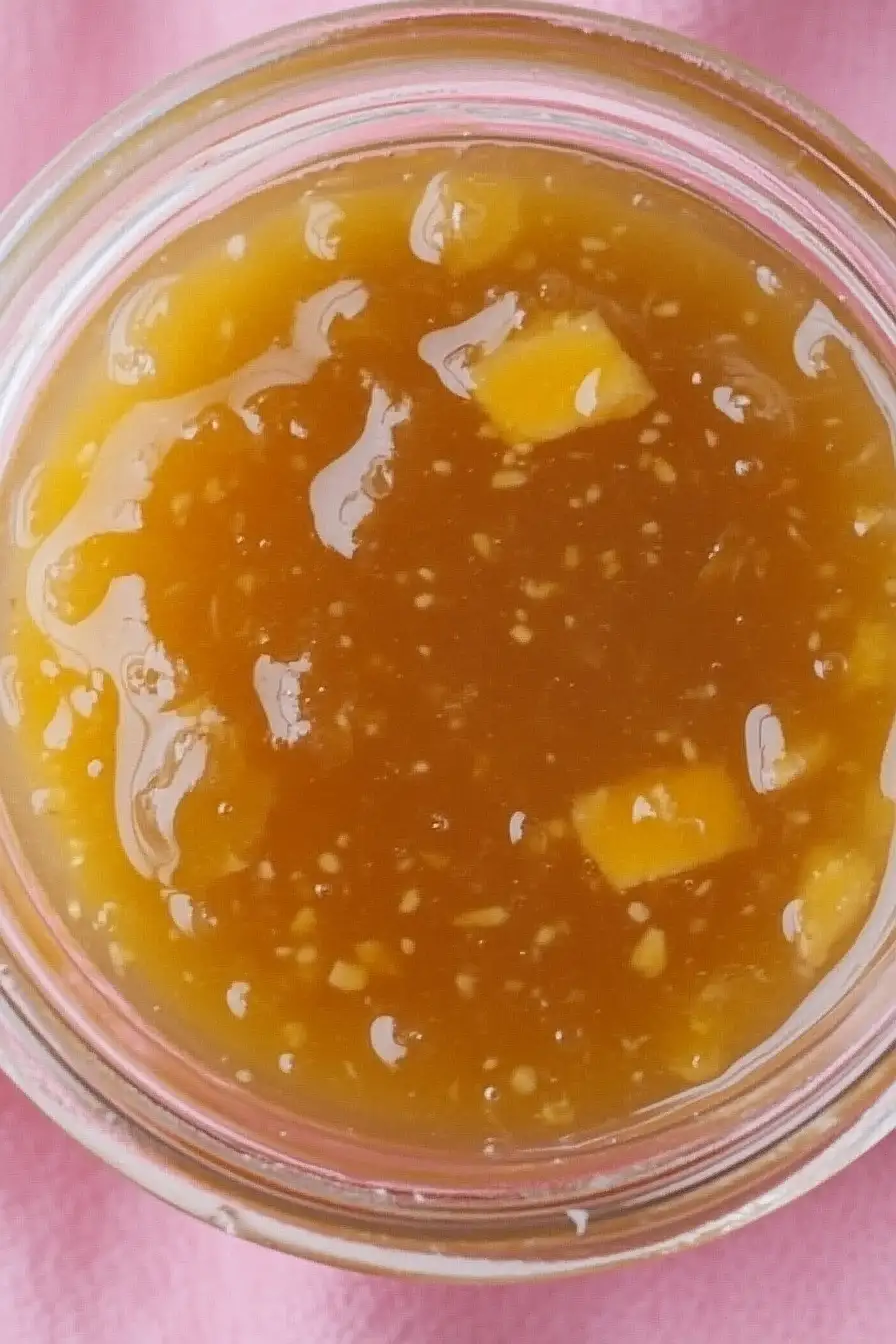 peach jam from frozen peaches