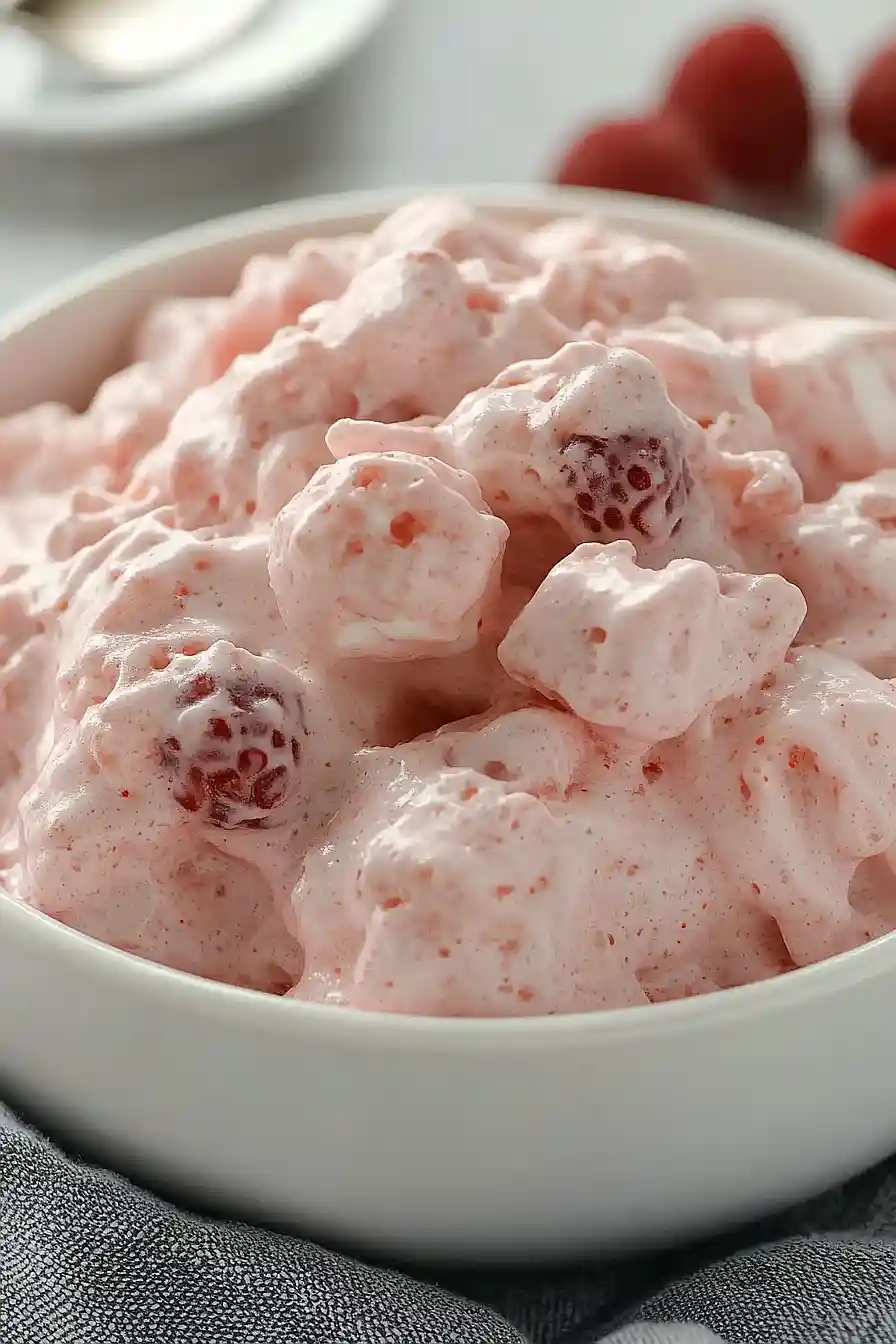 raspberry jello salad