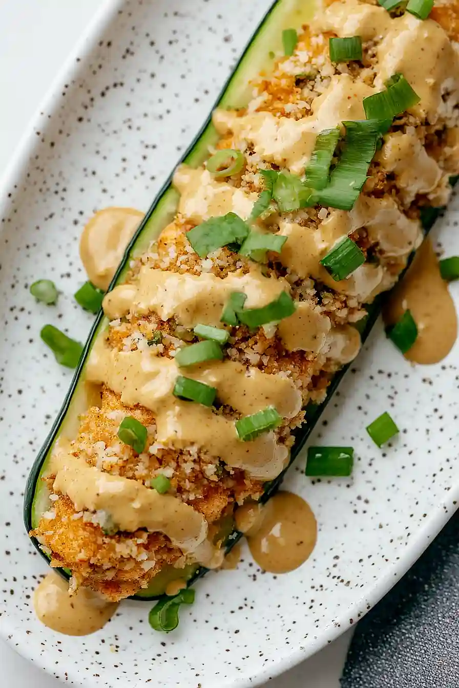asian zucchini boats