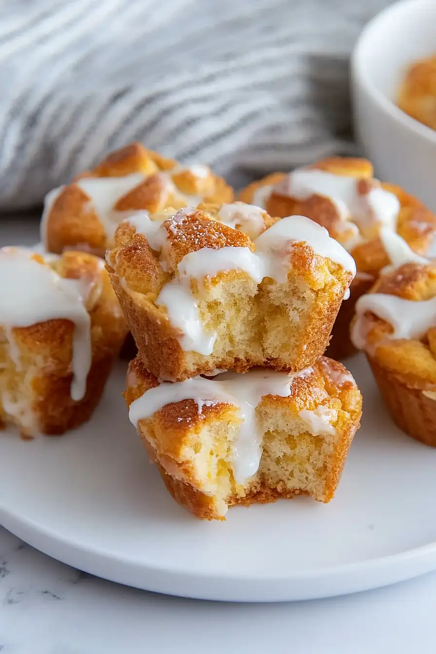 french toast muffins with brioche bread