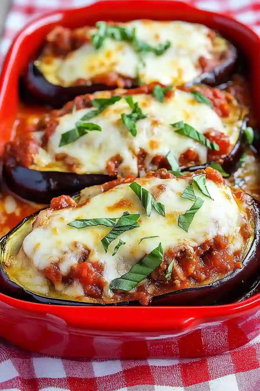 eggplant parmesan boats