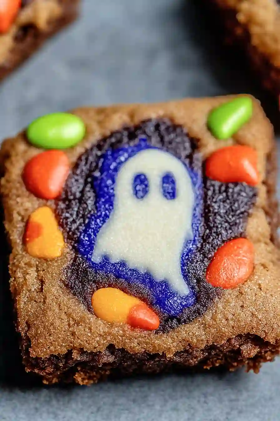 halloween brookies