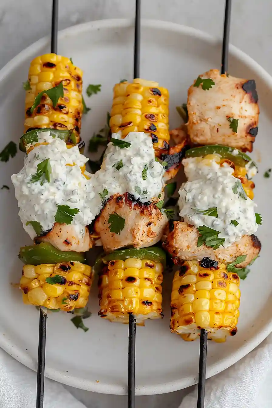 street corn kabobs