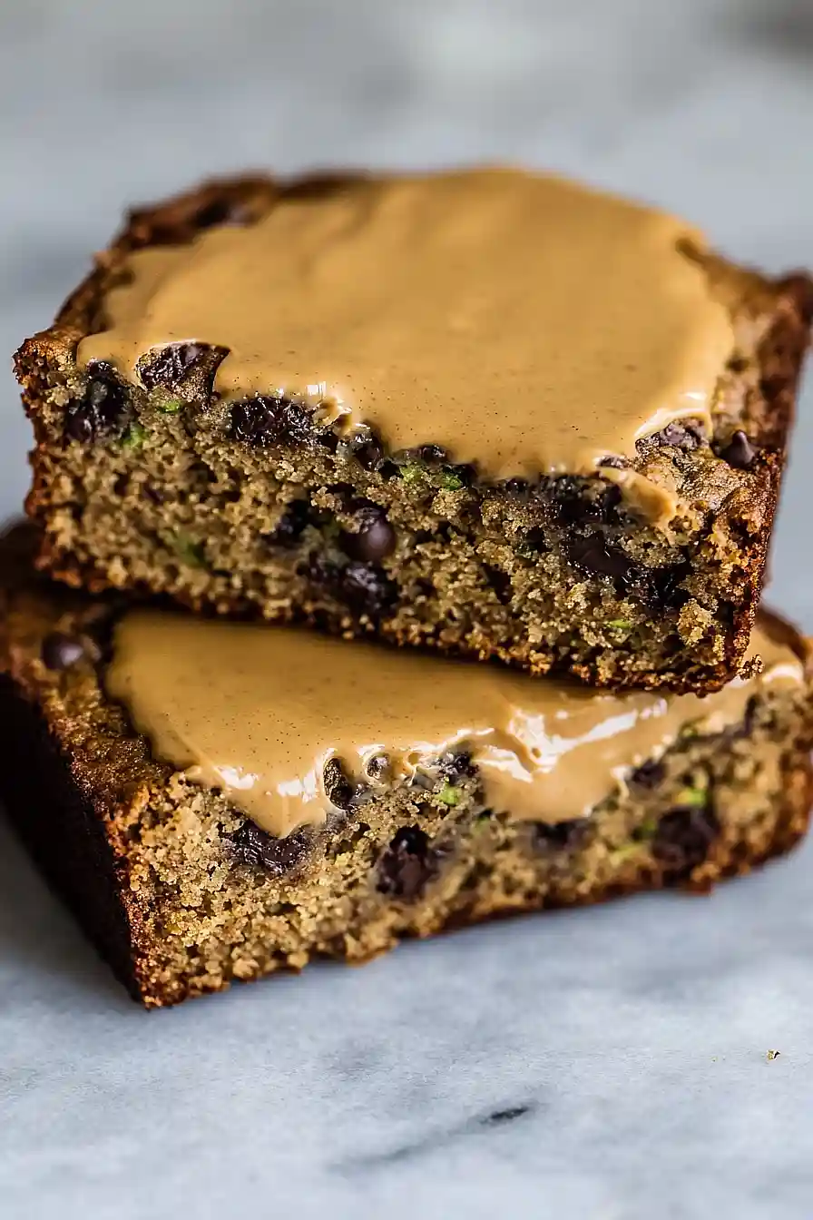 grain free chocolate chip peanut butter zucchini bread