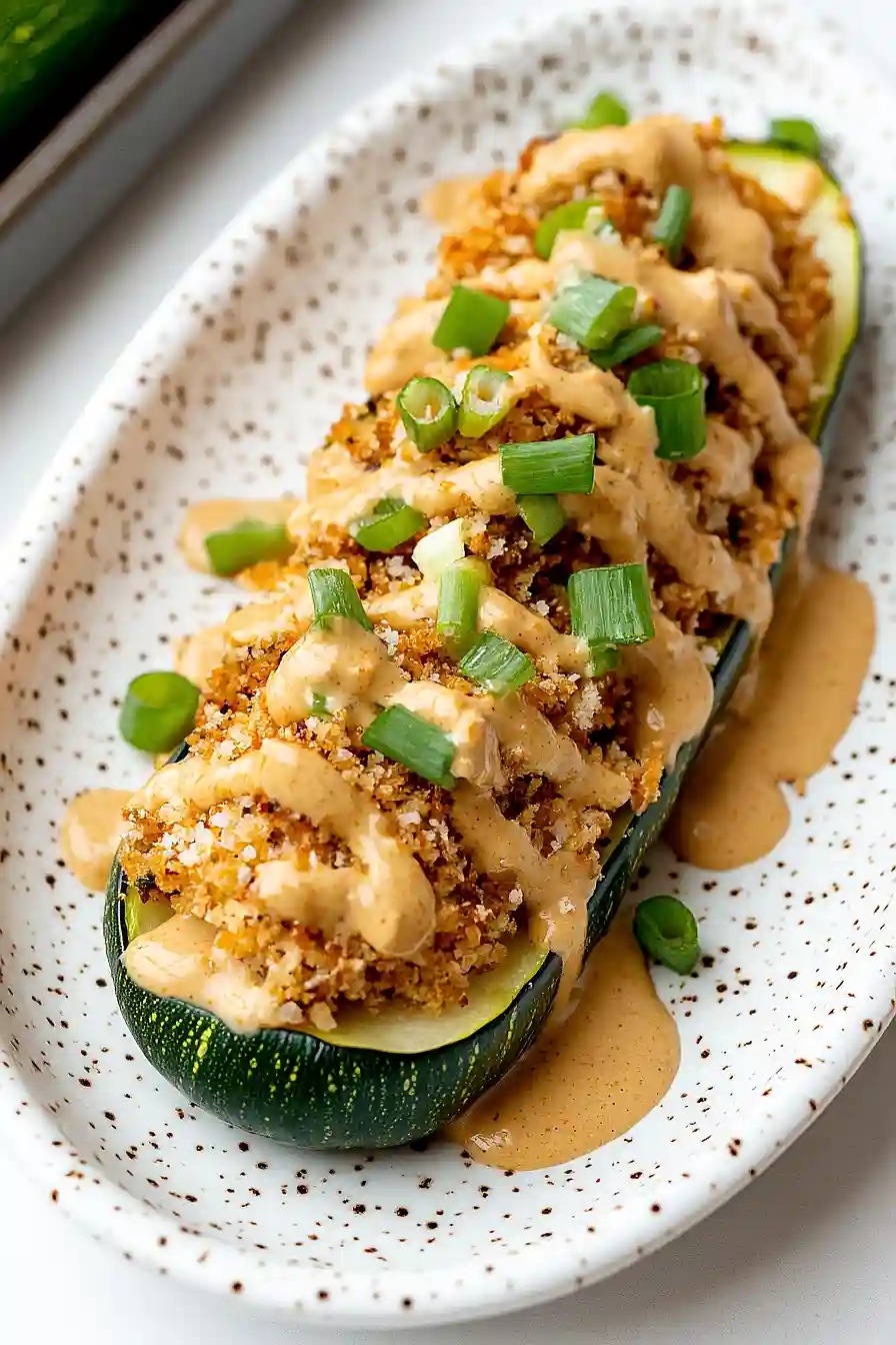 asian zucchini boats