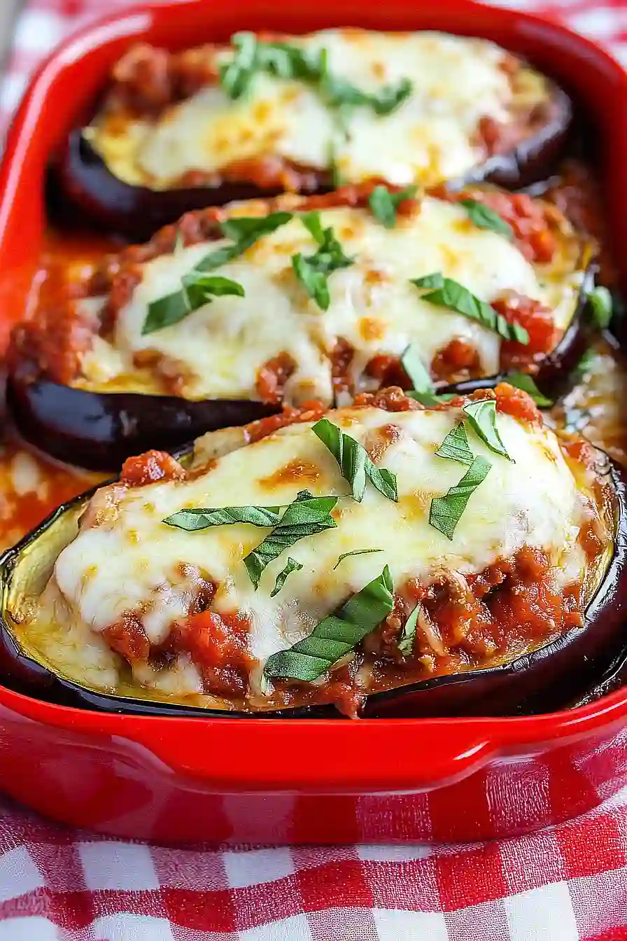 eggplant parmesan boats