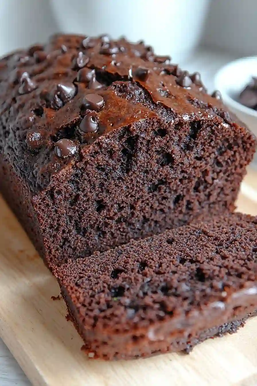 chocolate zucchini bread with honey