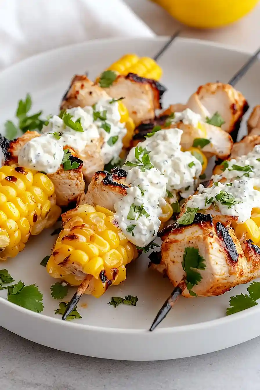 street corn kabobs