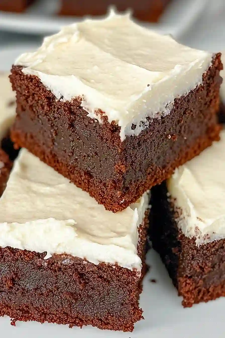 root beer float brownies