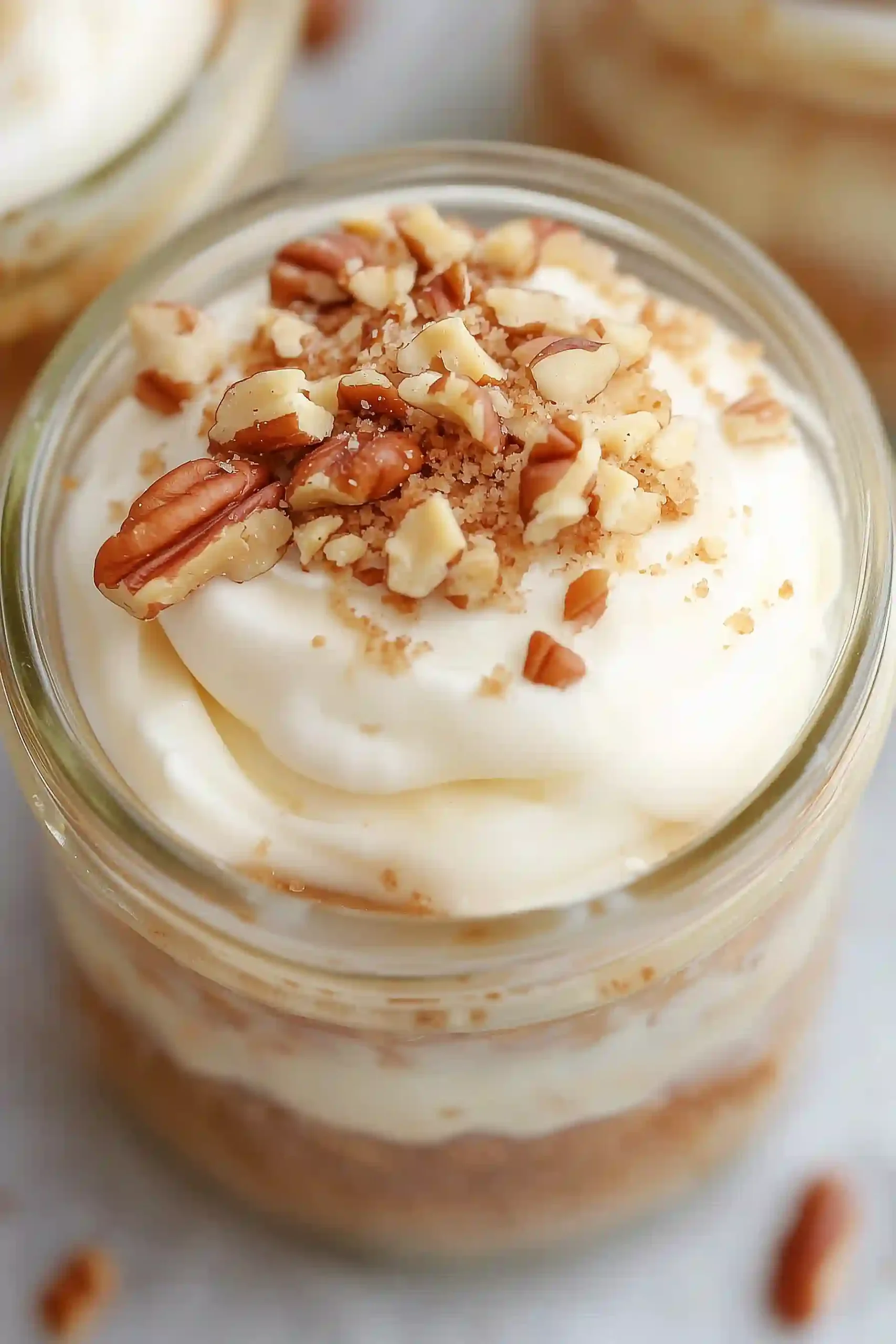 hummingbird cake in a jar