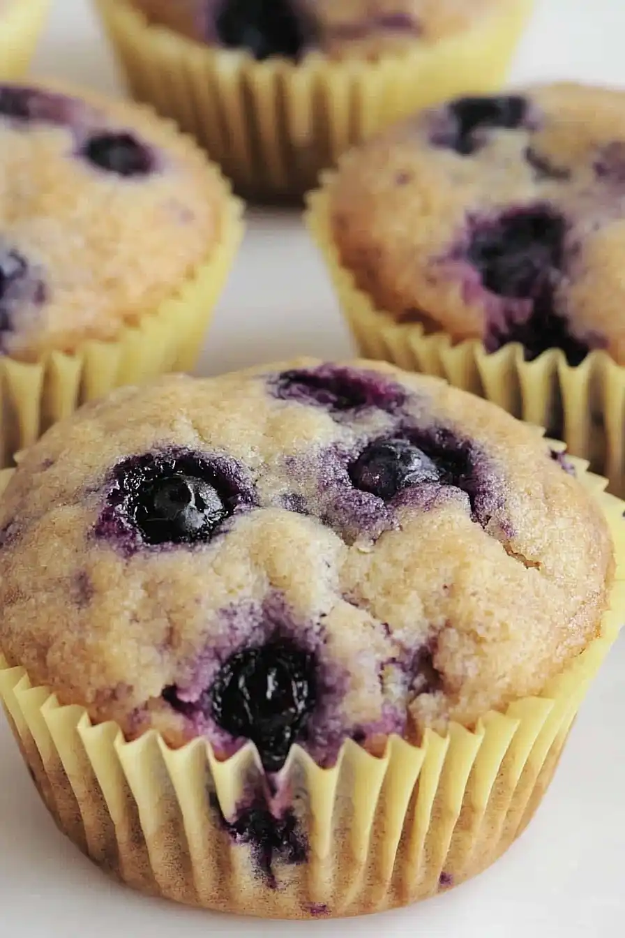 lemon blueberry cheesecake muffins