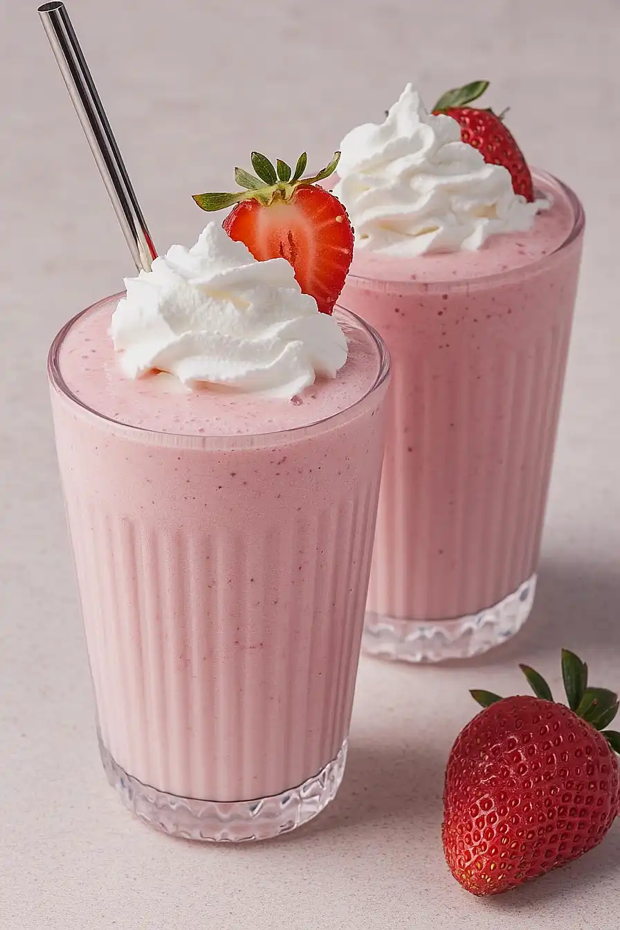 strawberry milkshake