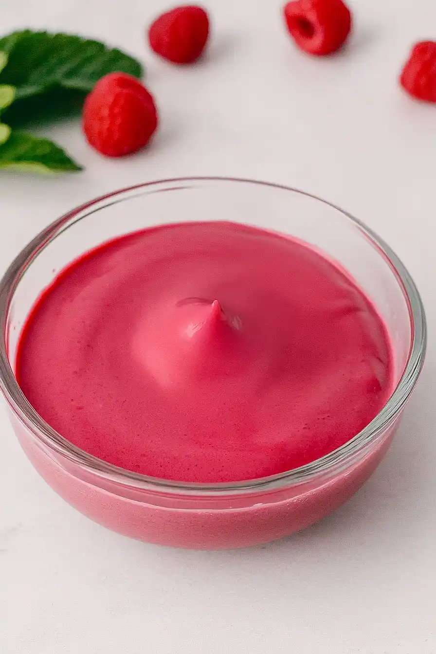 raspberry glaze