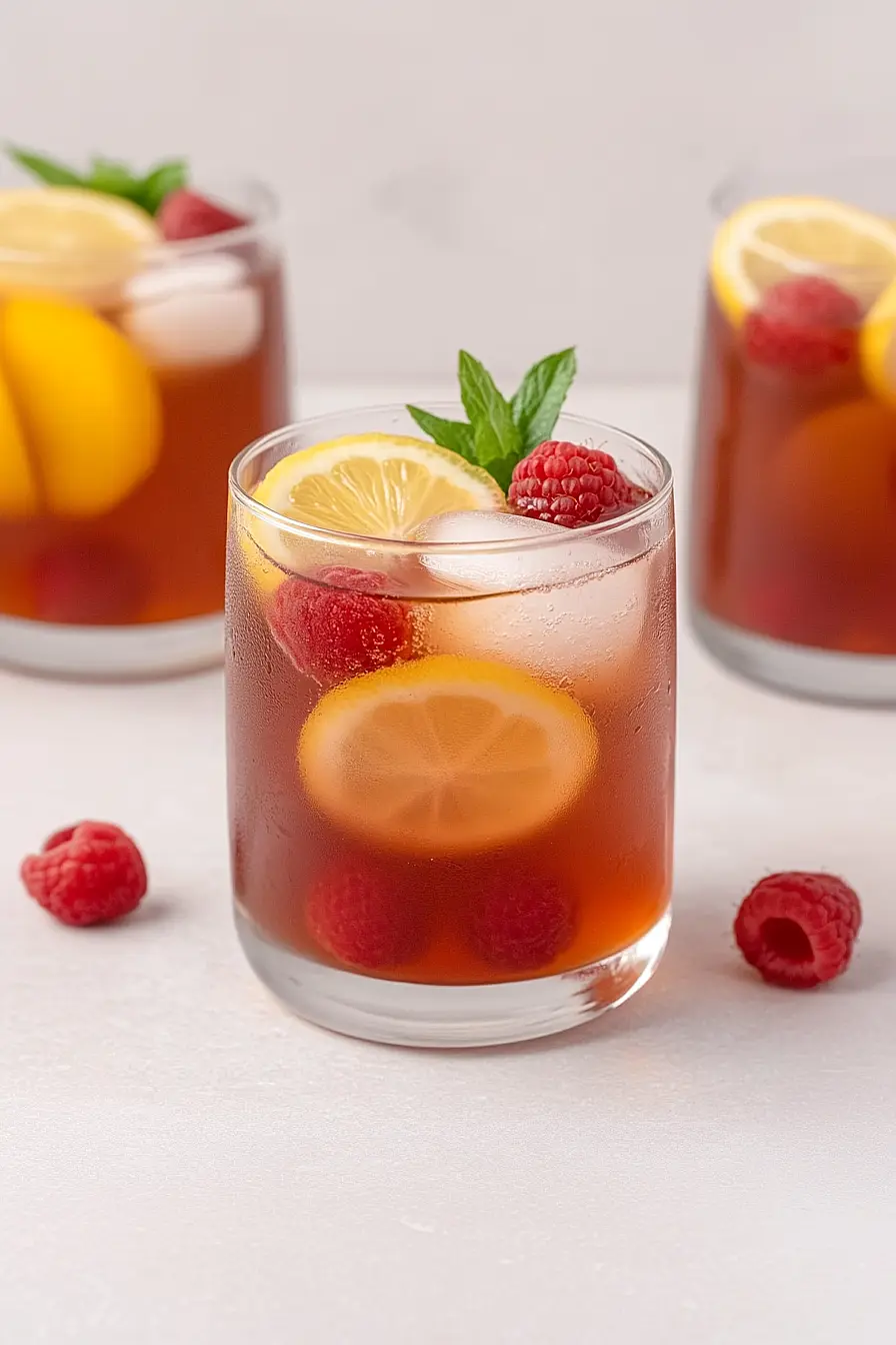 raspberry iced tea