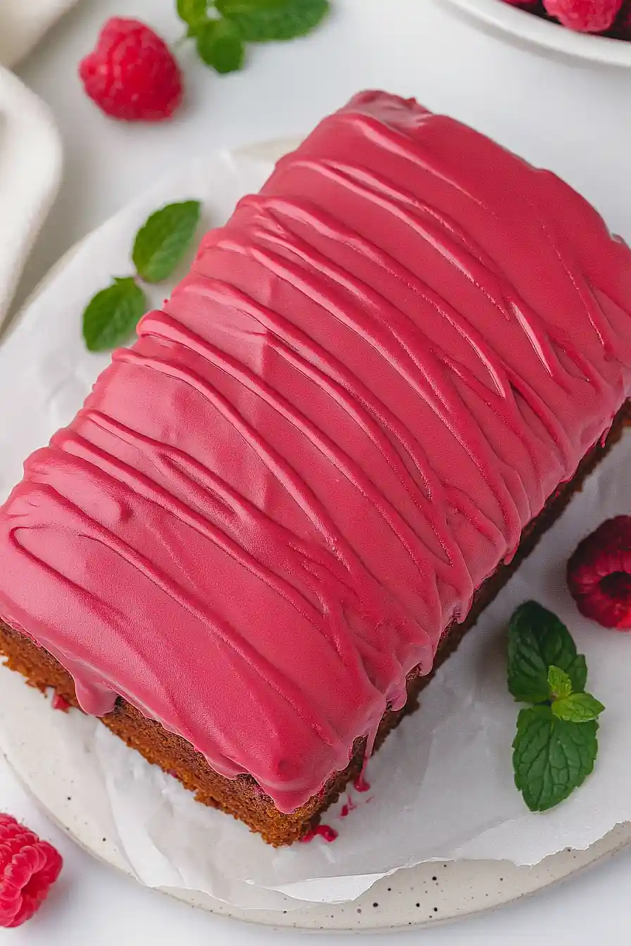 raspberry glaze
