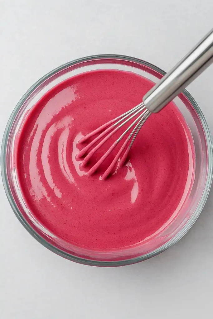raspberry glaze