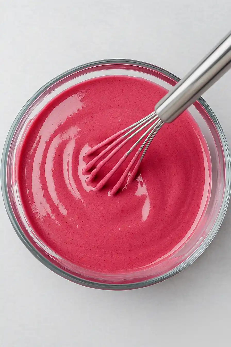 raspberry glaze