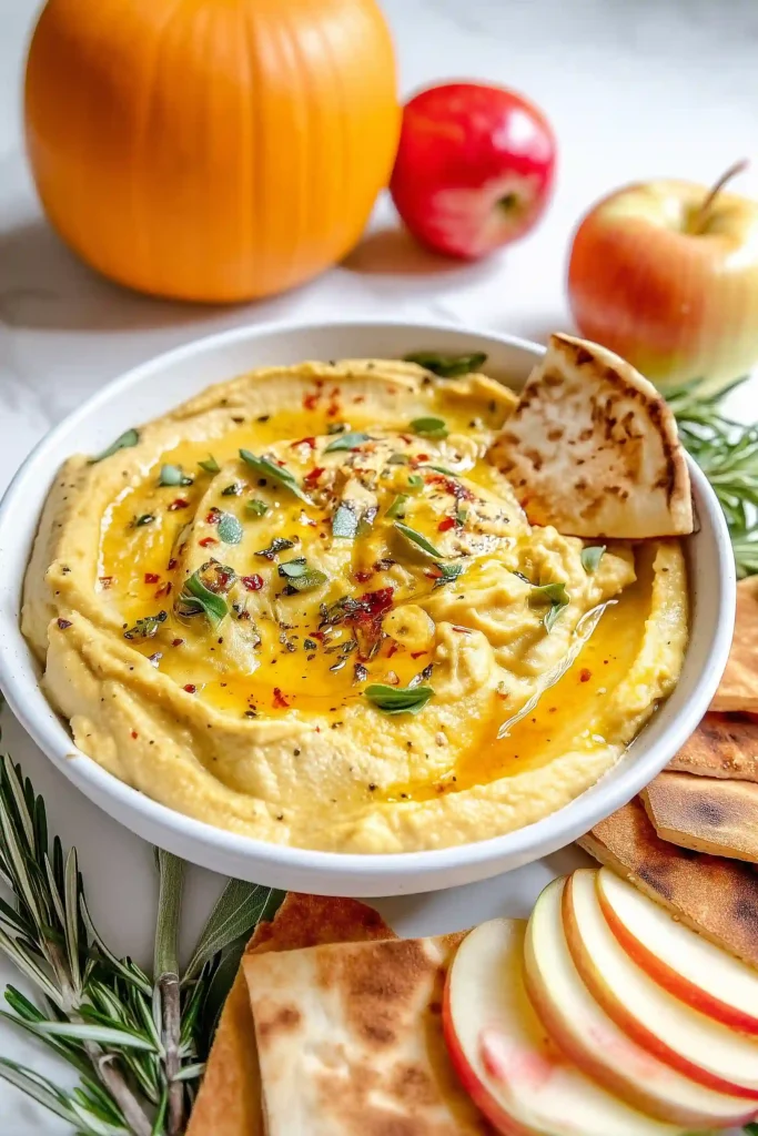 butternut squash whipped feta dip