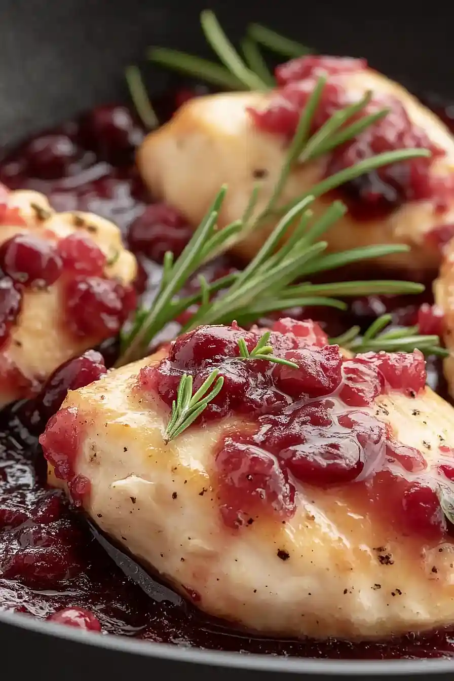 cranberry sauce chicken