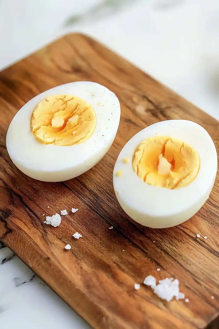 microwave hard boiled eggs