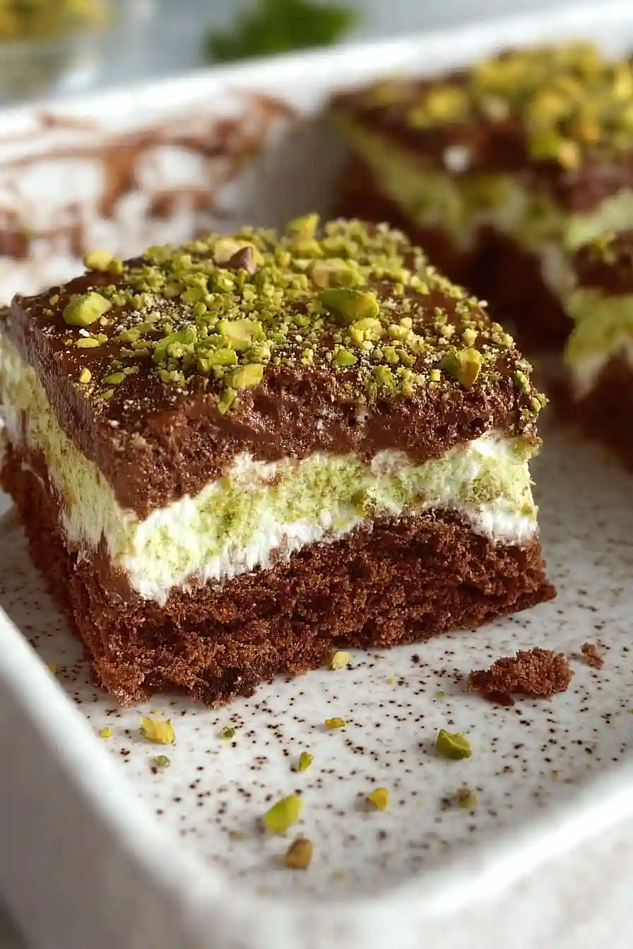 dubai chocolate pistachio cake