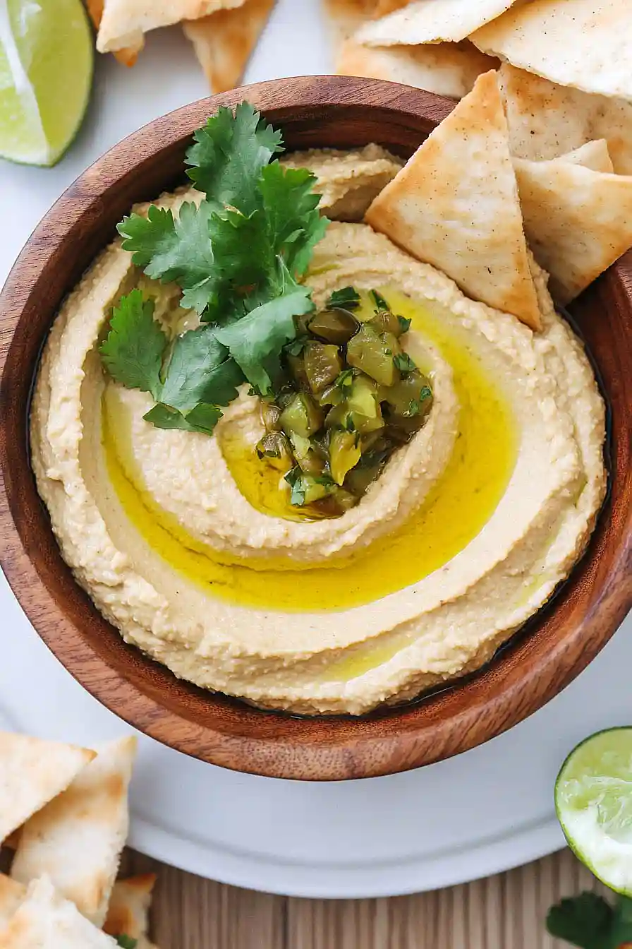 hatch chile hummus