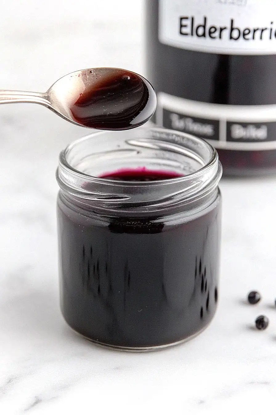 elderberry syrup with apple cider vinegar