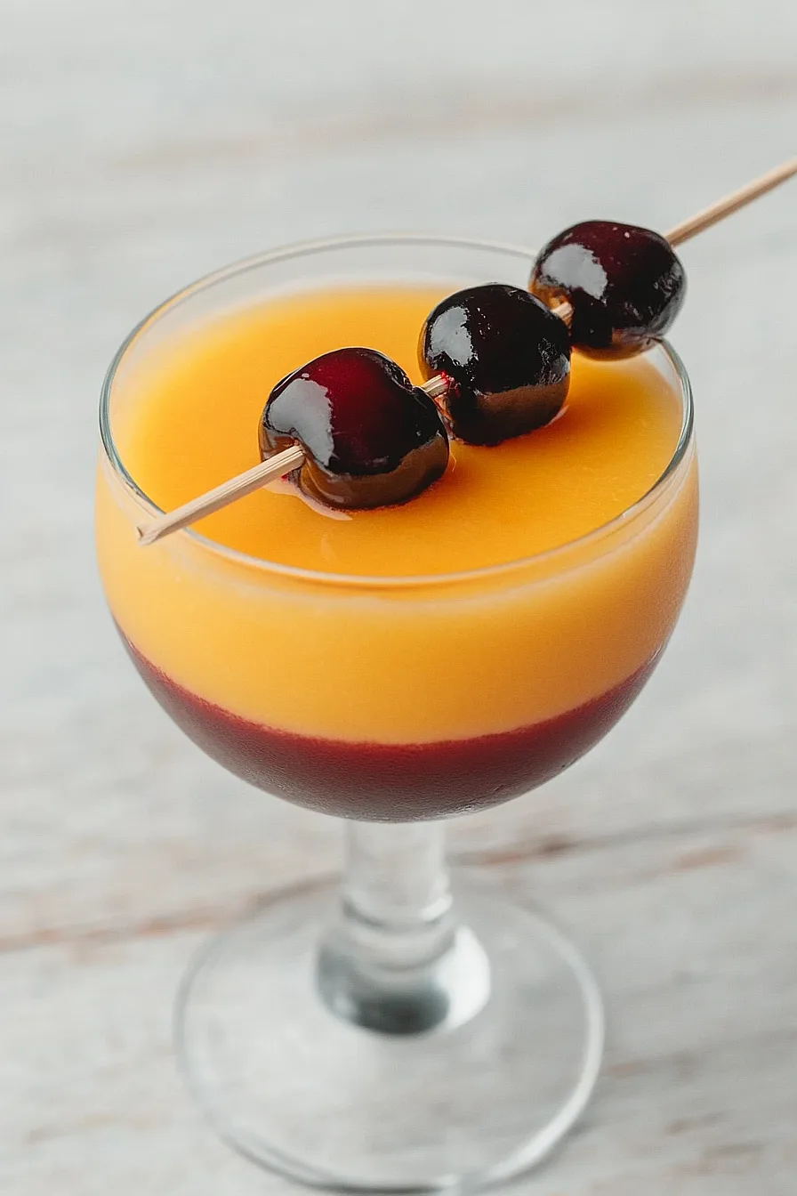 mango rum cocktail