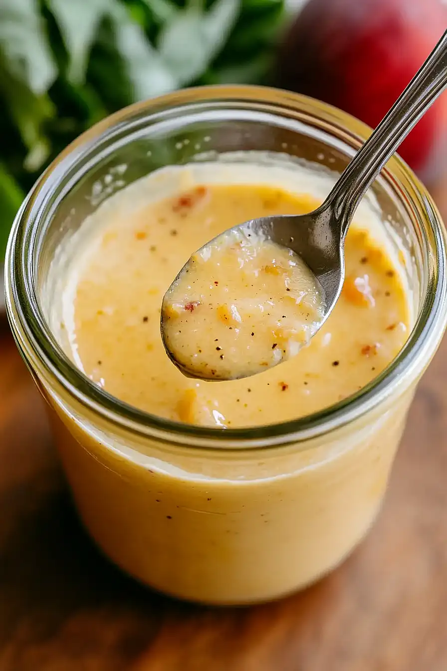 nectarine vinaigrette