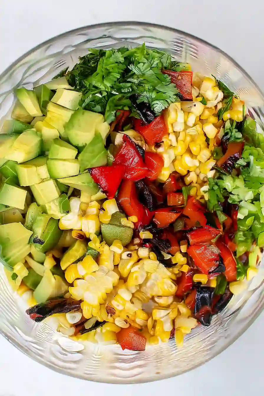 corn salad with cilantro