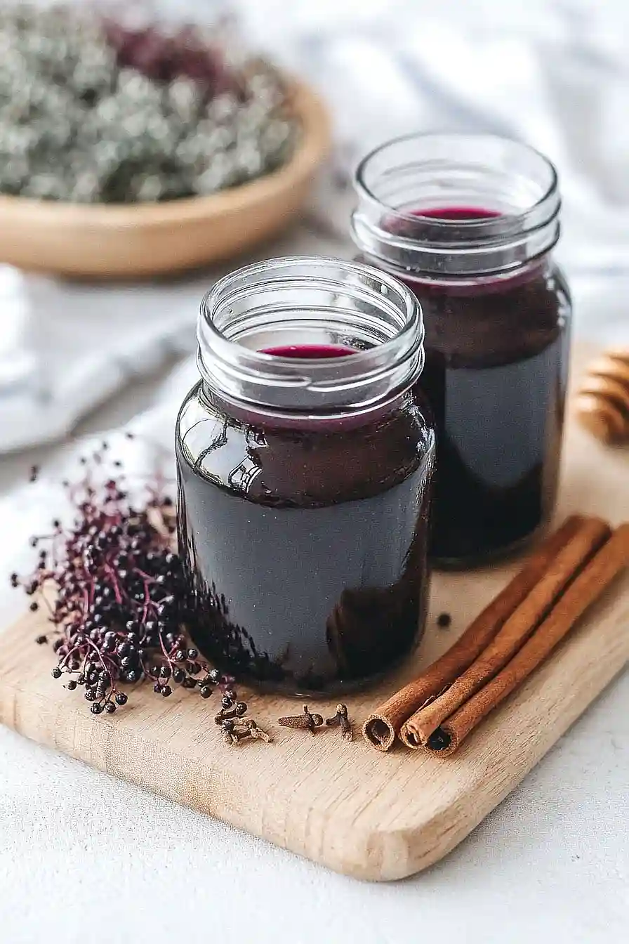 elderberry syrup with mullein