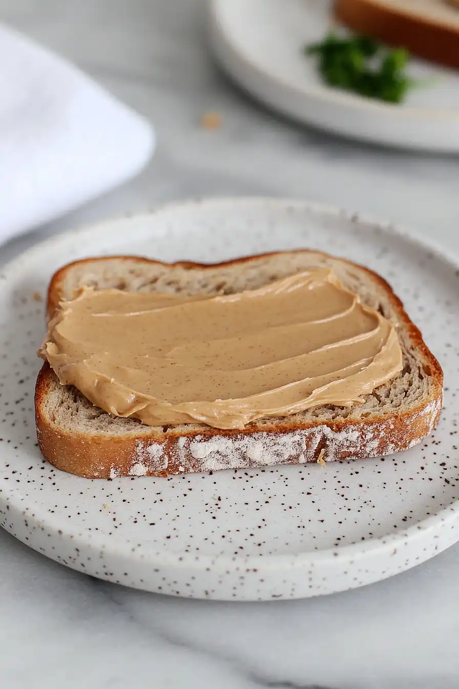 peanut butter toast