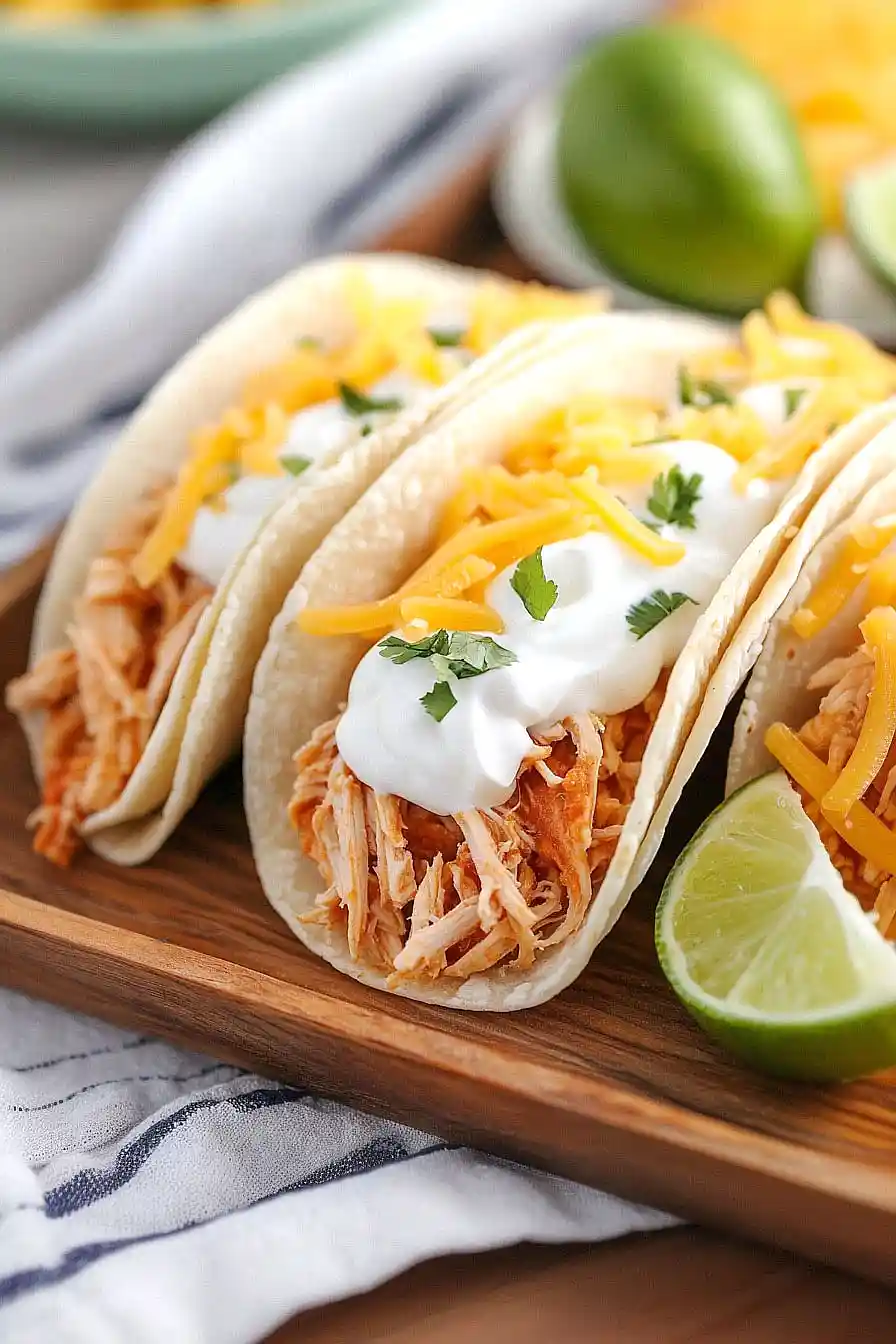 mini chicken tacos 