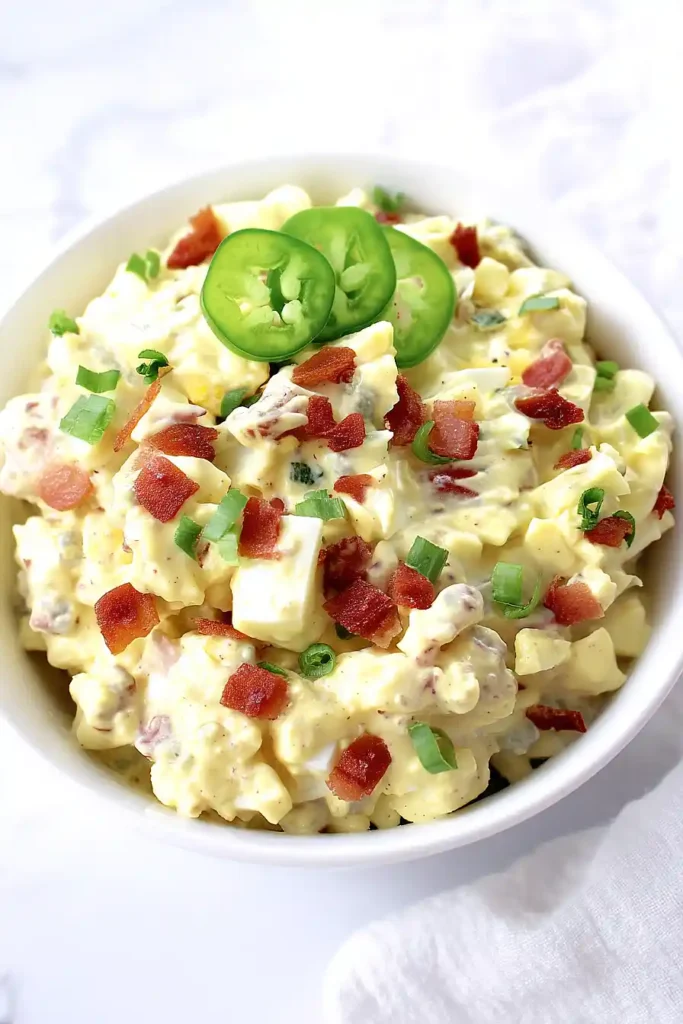 jalepeño popper egg salad