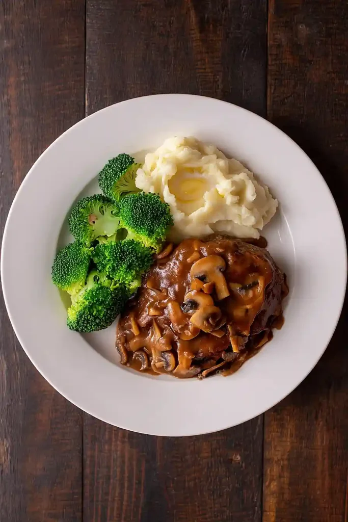 salisbury steak with ground elk