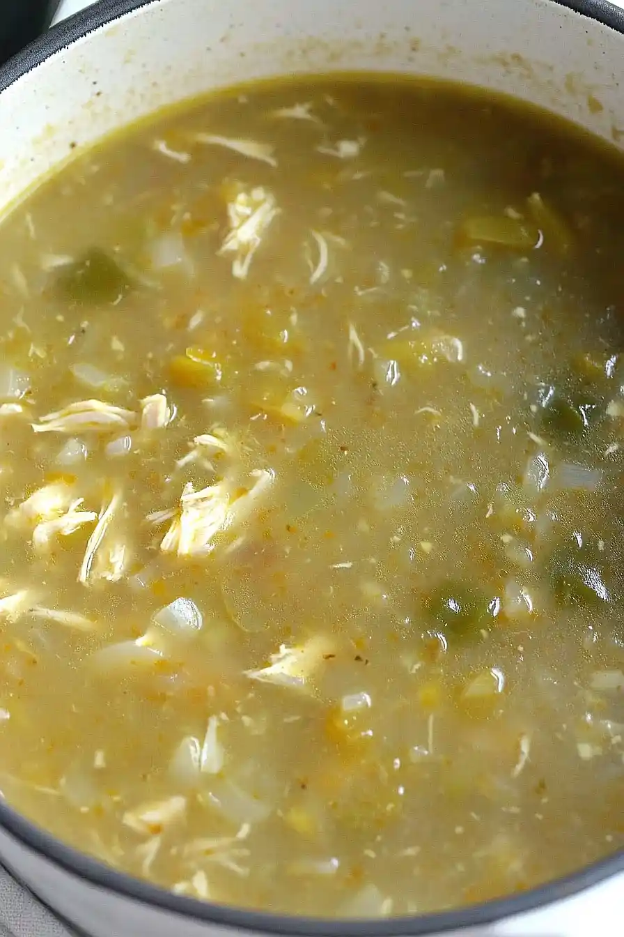 hatch chile chicken soup