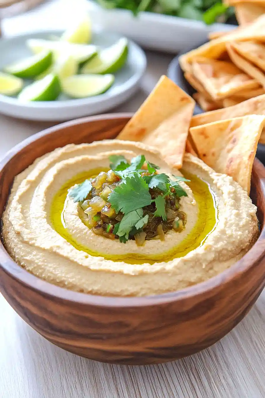hatch chile hummus