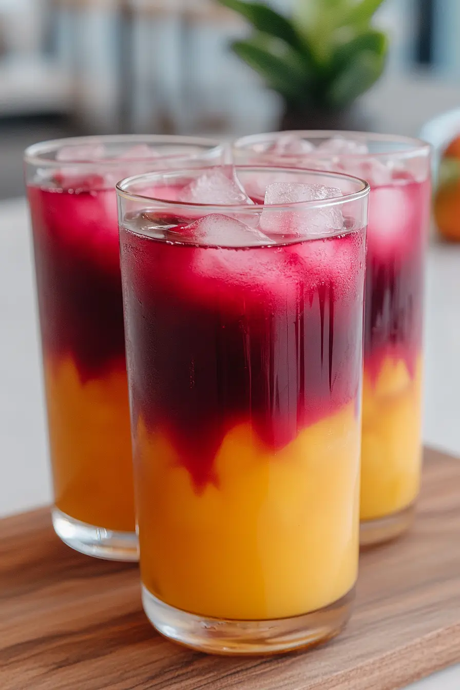 mango hibiscus tea