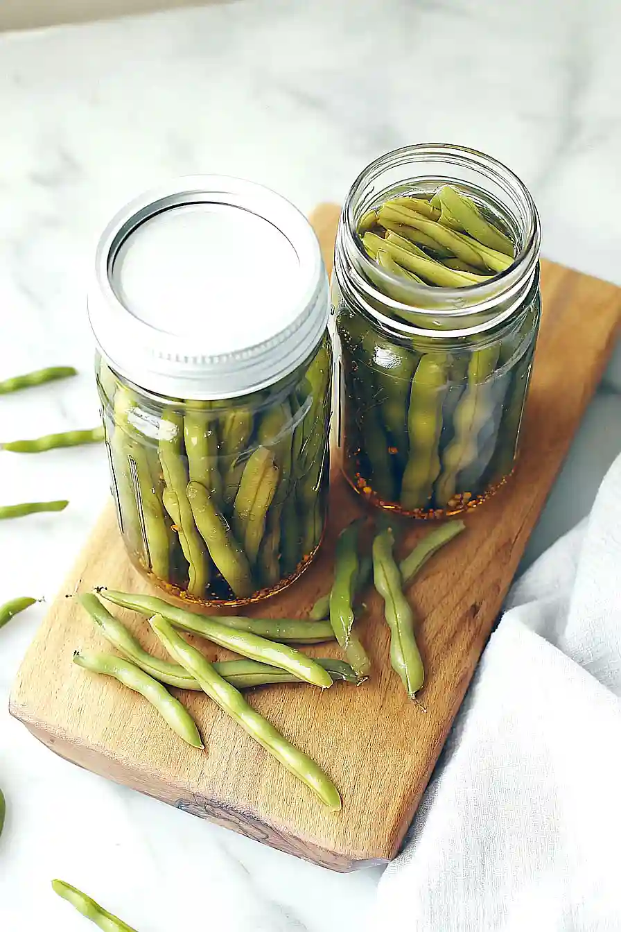 dill pickle green beans