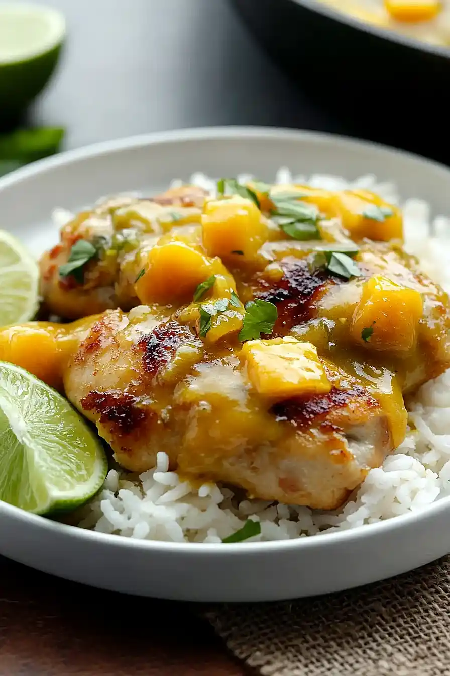 mango chicken