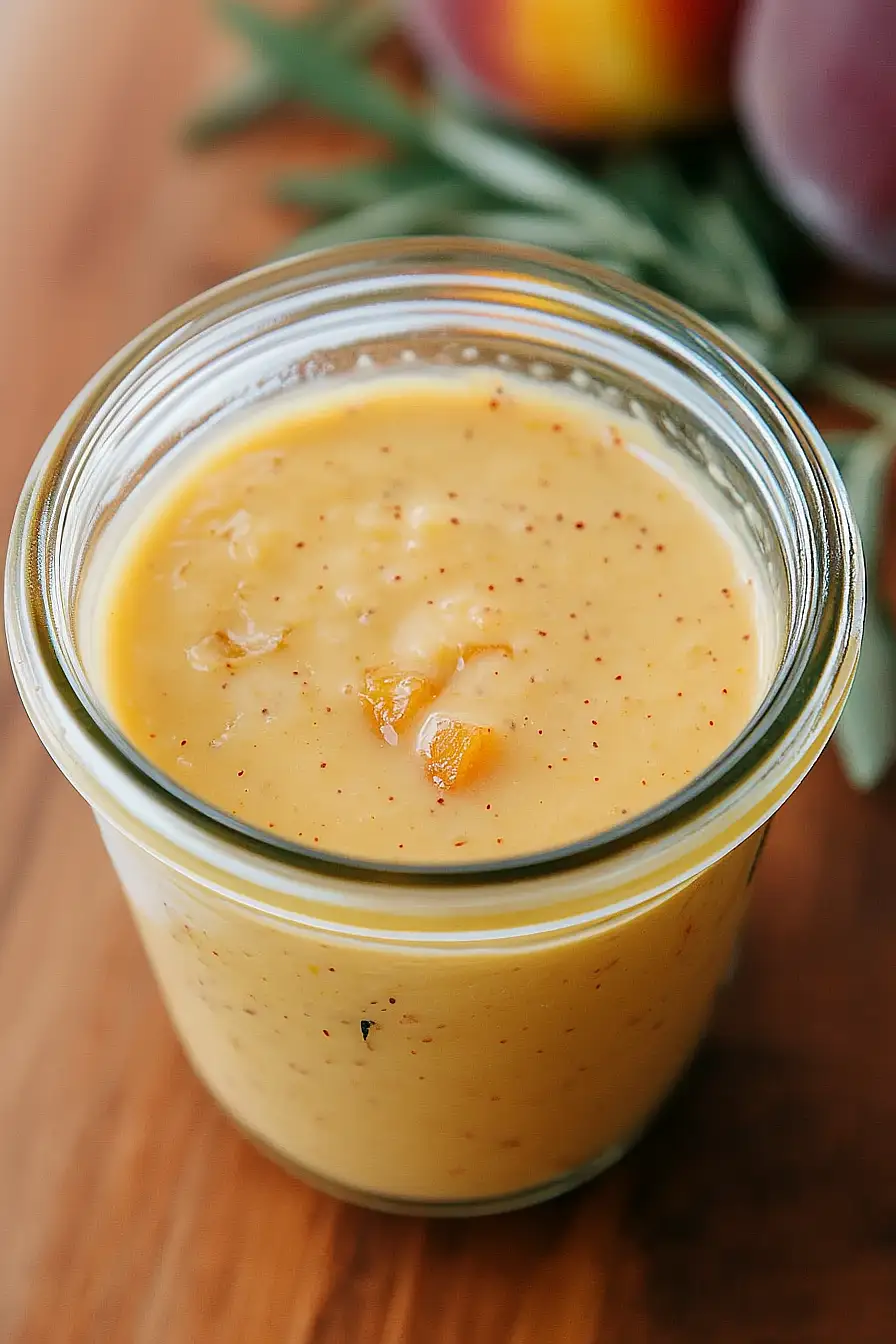 nectarine vinaigrette