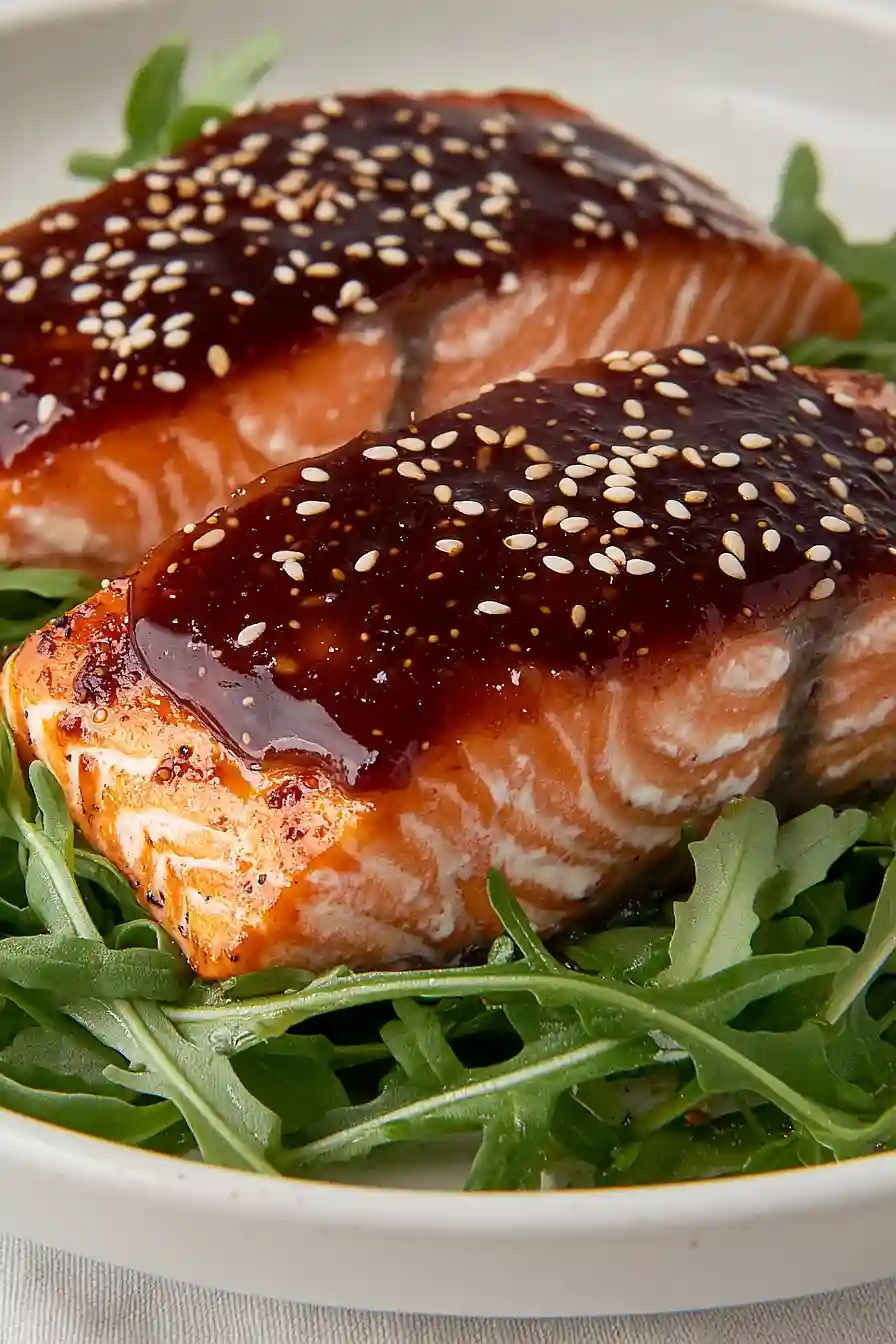 salmon with fig jam