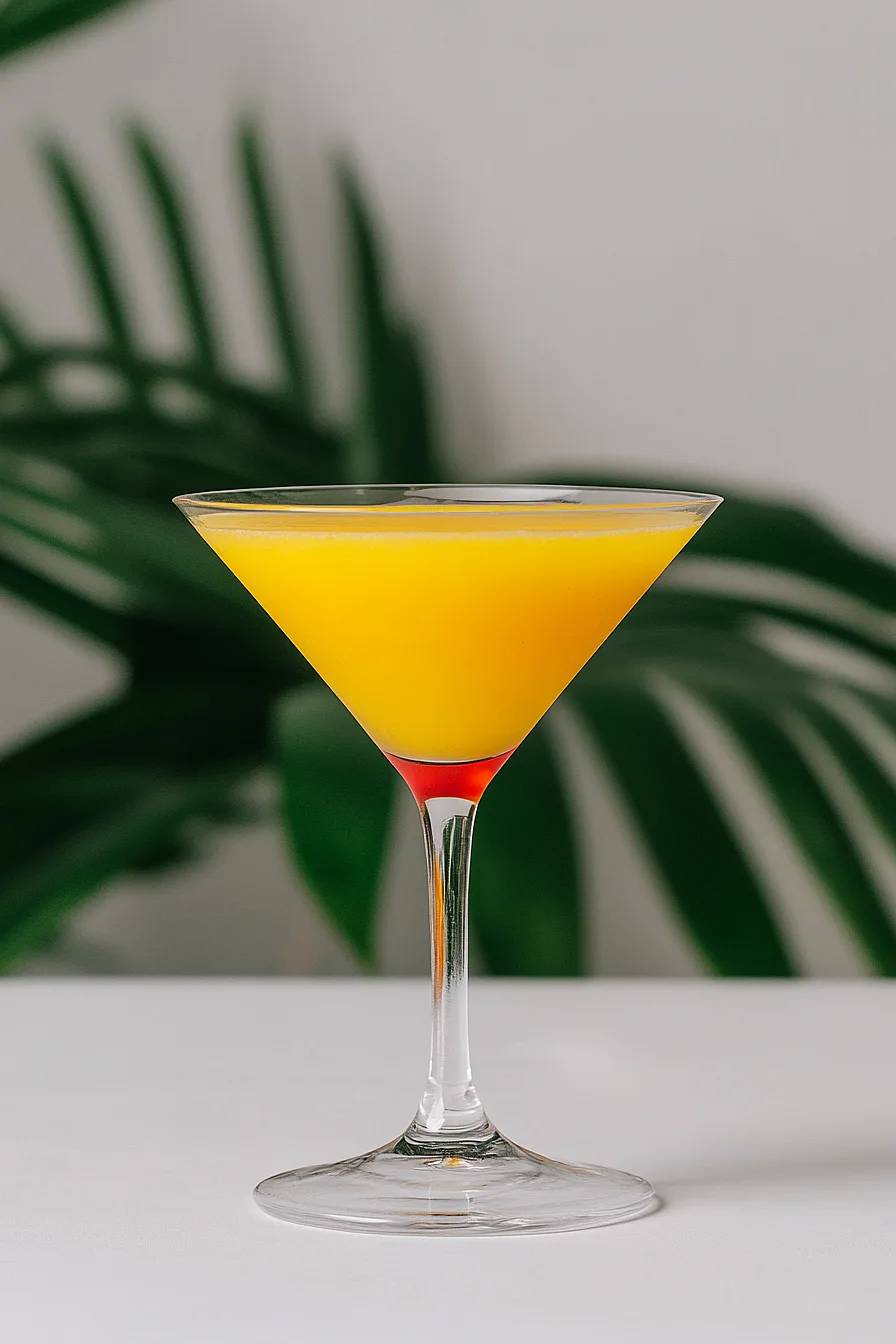 mango vodka cocktail