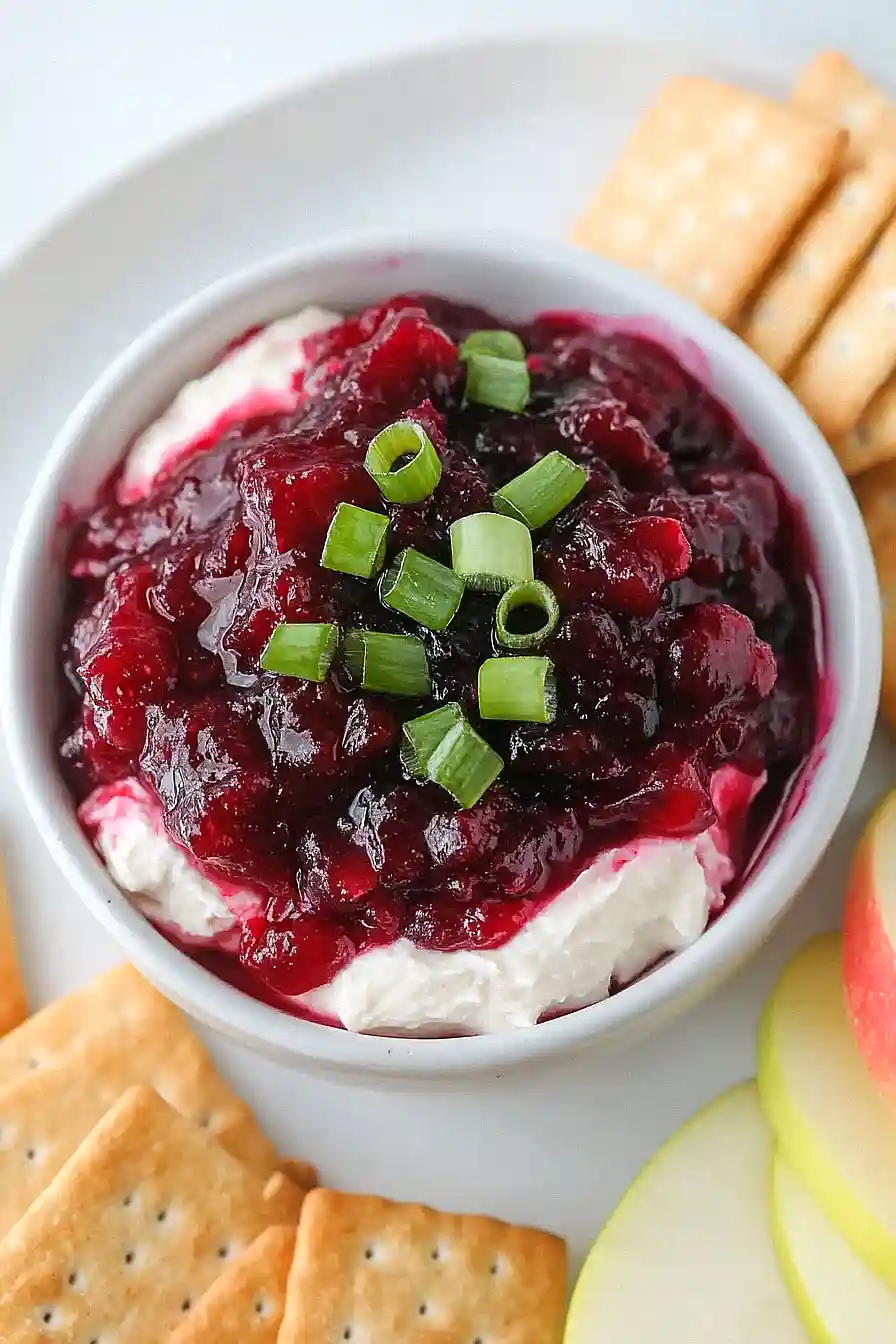 cranberry cream cheese dip