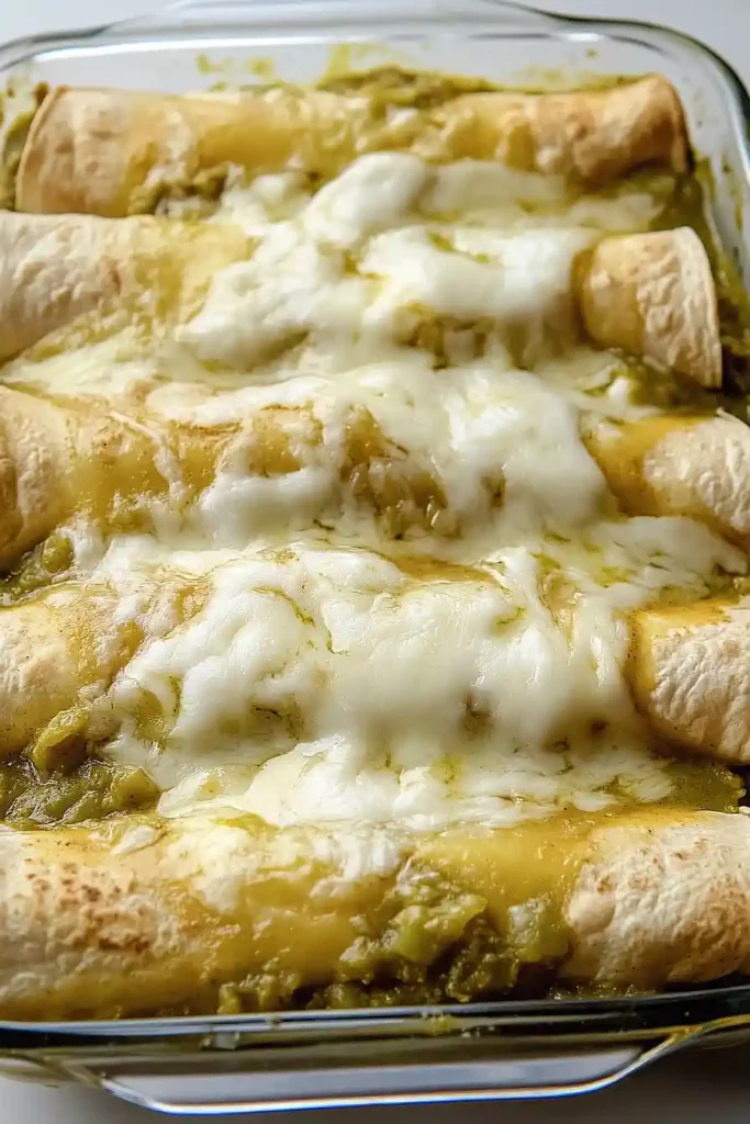 hatch chile enchiladas