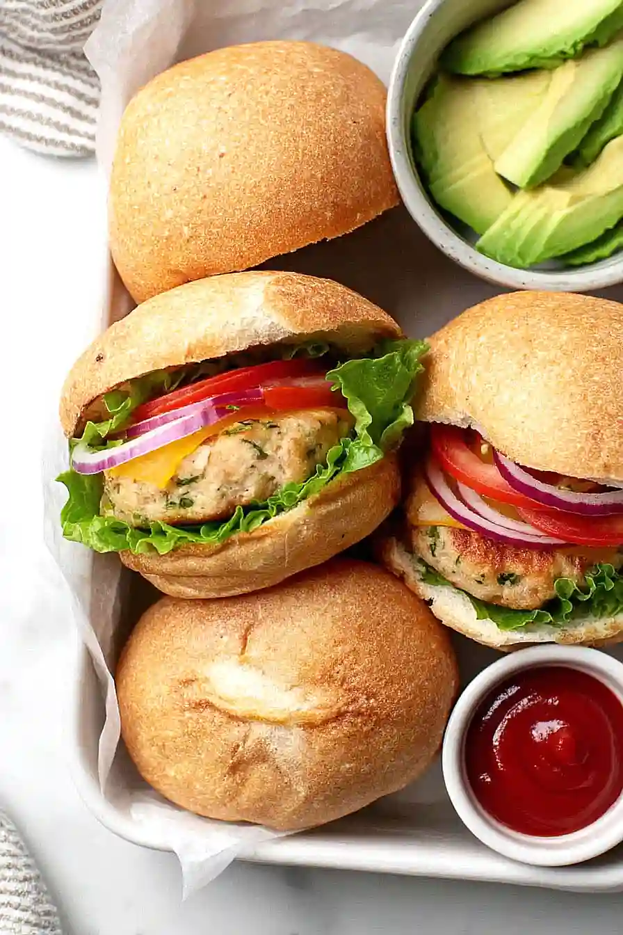 avocado turkey burgers 