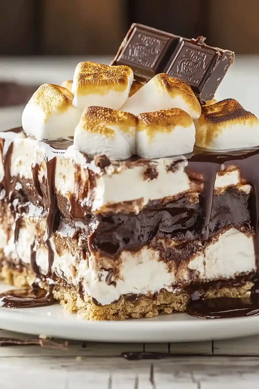 s'mores lasagna
