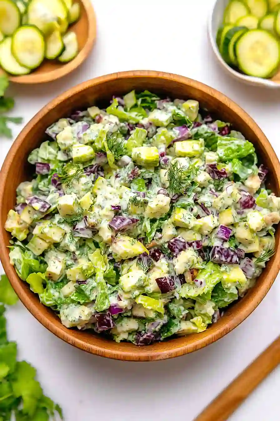 dill pickle lettuce salad