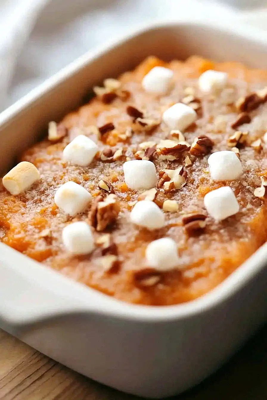 air fryer sweet potato casserole